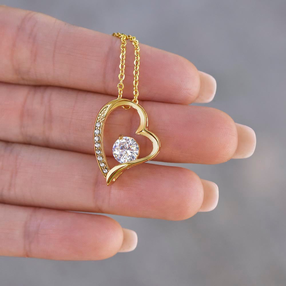 To My Wife – Beautiful Love Message Necklace from Husband